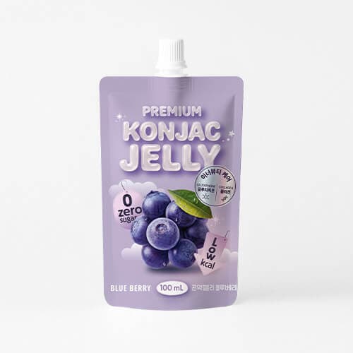 Thạch Konjac Việt quất 0 đường