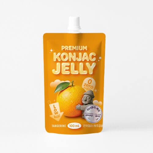 Thạch Konjac Quýt Jeju 0 đường