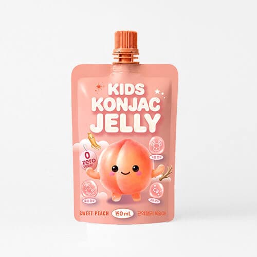 Thạch Konjac Kids — Đào
